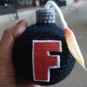 COPY - COPY - 💥Hand crocheted "F Bomb"💣
